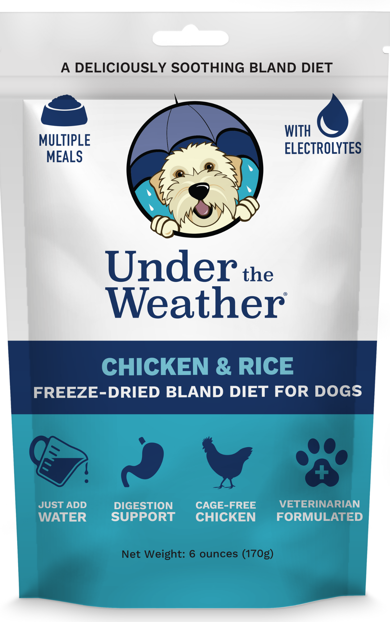 Under the Weather Chicken Rice Diet for Dogs - Nourishing Bland Diet