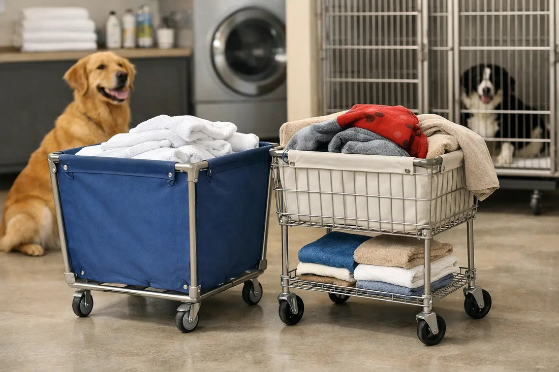 Best Dog Daycare Laundry Carts for Busy Kennels