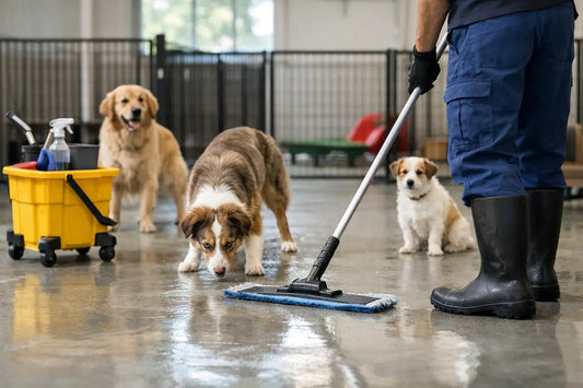 How to Clean Dog Daycare Floors the Right Way