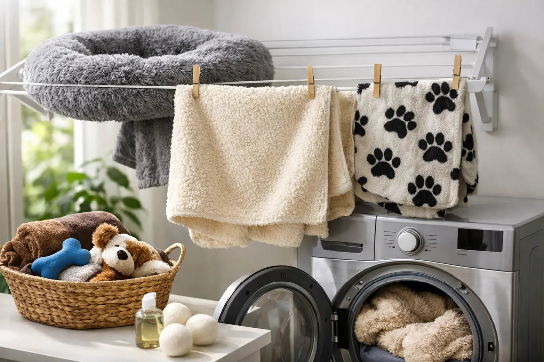 How to Dry Dog Bedding Without Trapping Odor
