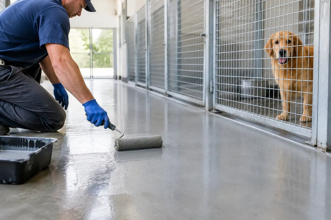 How to Seal Concrete Kennel Floors That Last