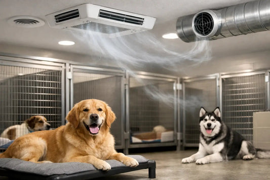 Kennel Air Systems That Keep Dogs Comfortable
