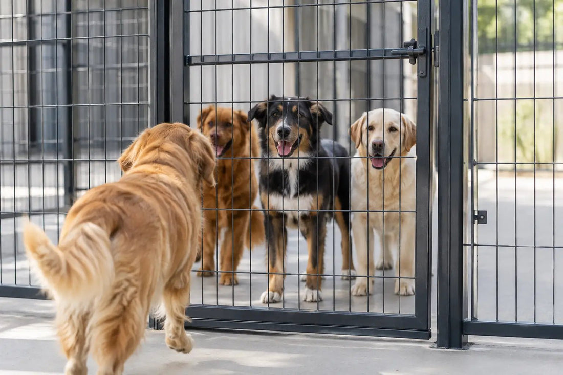 Kennel Gates That Hold Up to Daily Dog Traffic