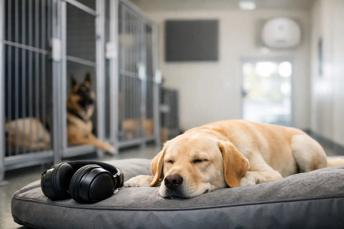 Kennel Noise Reduction That Dogs Can Feel