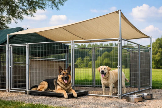 Outdoor Kennel Shade Solutions That Hold Up