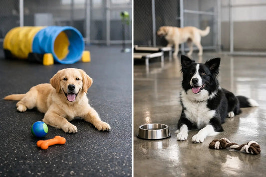 Rubber Flooring vs Sealed Concrete for Dog Facilities
