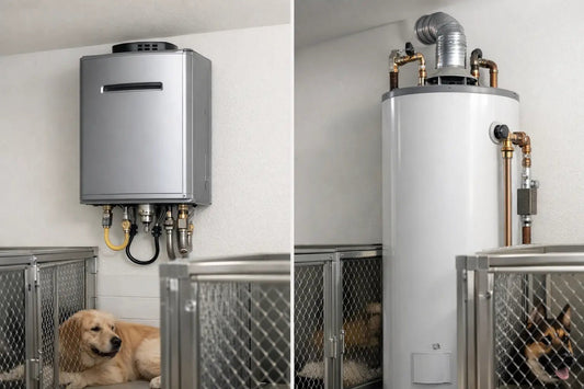 Tankless Versus Standard Kennel Water Heaters
