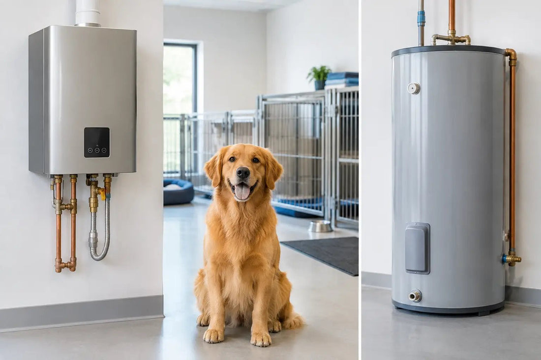Tankless Versus Storage Heaters for Dog Facilities