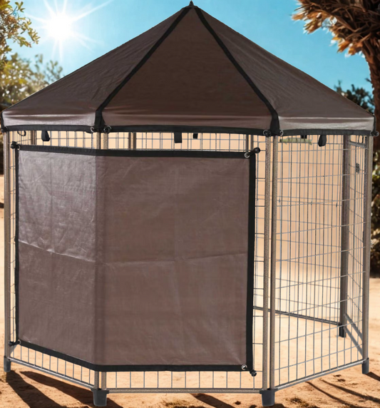 Win World Int'l 8-Foot Sun Shade for Pet Gazebo