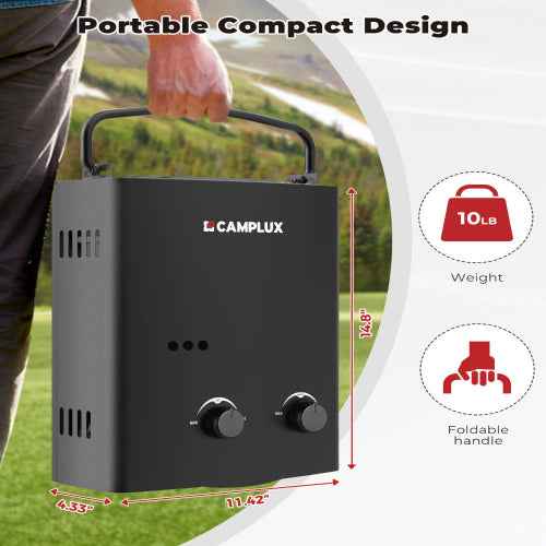 Camplux 14kW On Demand Tankless Electric Water Heater