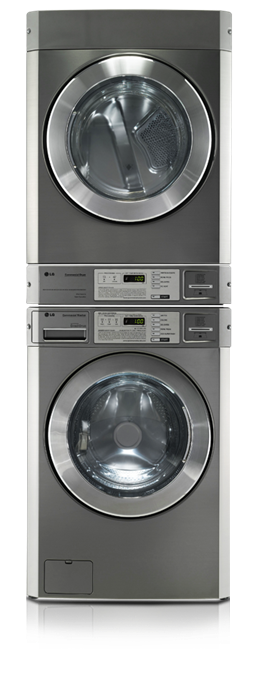 LG Commercial Laundry Front-Loaded Titan Gas Dryer (stackable)