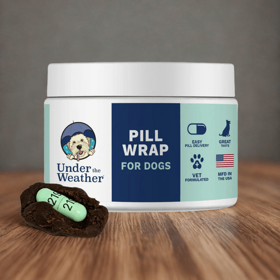 Under-the-weather Pill Wrap for dogs